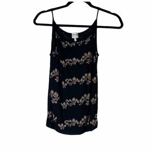 Armani Collezioni Black knit Floral Tank top 14